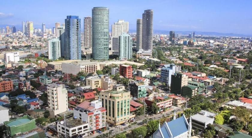 Lancaster Hotel Manila Мандалуйонг Экстерьер фото